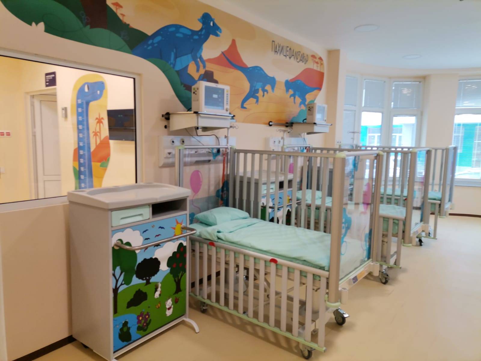 Напълно обновената и ремонтирана Детска клиника в Пирогов